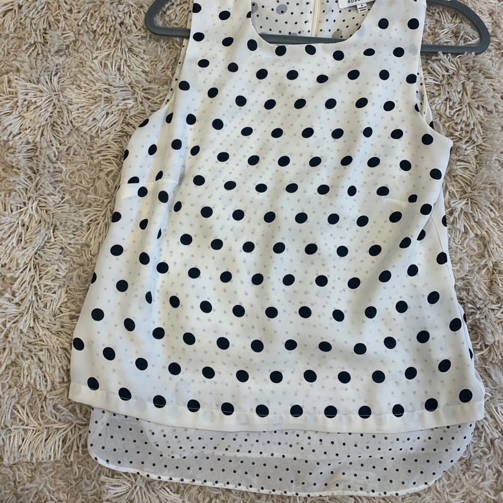 Polka  Dot Top